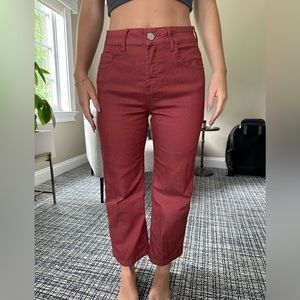 Joujou but purchased at Francesca’s. Size 25 mid waisted jeans